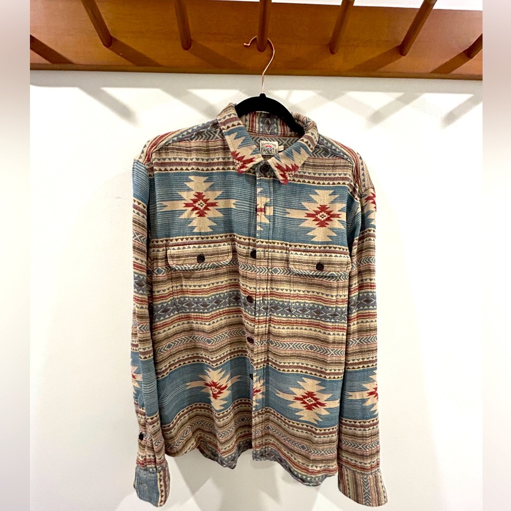 Doug Good Feather Canyon Organic Cotton Overshirt (Large)